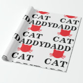 猫パパ包装紙 ラッピングペーパー (アンロールド)
