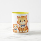 猫パパ愛 マグカップ (中央)