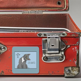 猫パパ養子父の日 スクエアシール