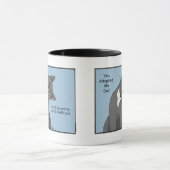 猫パパ養子父の日 マグカップ (中央)