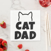 猫パパ スタンダードランチョンナプキン (インサイチュ)