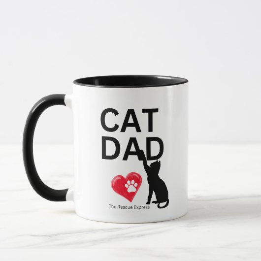 猫パパ マグカップ (左)