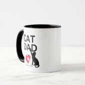 猫パパ マグカップ (正面左)