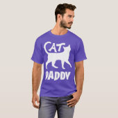 猫パパ 猫好きな友達 Tシャツ (正面フル)