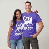猫パパ 猫好きな友達 Tシャツ (ユニセックス)