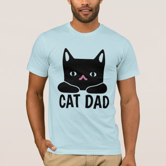 猫パパTシャツ Tシャツ (正面)
