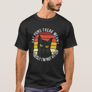 猫パンのフリークが、本気で猫じゃない Tシャツ