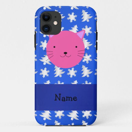 猫パーソナライズされたの名前 Case-Mate iPhoneケース (裏面)