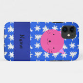猫パーソナライズされたの名前 Case-Mate iPhoneケース (裏面(横))