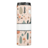 猫パーソナライズされたの子どもがタンブラー飲む タンブラー (裏面)