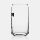 猫パーソナライズされたの母の名前 ガラス缶 (左)