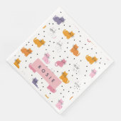 猫パーソナライズされたよくはしゃぐの水玉模様 (コーナー)