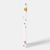 猫パーソナライズされたよくはしゃぐの水玉模様 Case-Mate iPhoneケース (裏面 / 右)