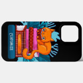 猫パーソナライズされた認定図書 Case-Mate iPhoneケース (裏面 (横))