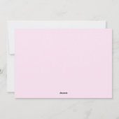 猫パーティーハウスグリッターアートピンクウォーター色 シーズンカード (裏面)