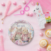 猫パーティープレート ペーパープレート (パーティー)