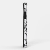 猫パーティー白黒 Case-Mate iPhoneケース (裏面/右)