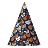 猫パーティー パーティーハット (左)