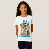 猫パーティー Tシャツ (正面フル)