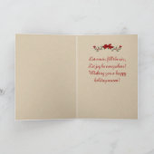 猫ビクトリアンクリスマスカード シーズンカード (内部)