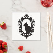 猫ビクトリアンゴシック スタンダードカクテルナプキン (インサイチュ)