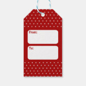 猫ビジネスのクリスマスホリデー ギフトタグ (裏面)