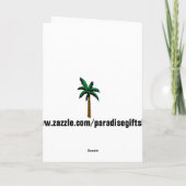 猫ビッグおもしろいハグ誕生日グリーティングカード カード (裏面)