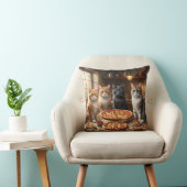 猫ピザの夜 クッション (椅子)