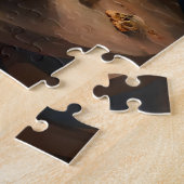 猫ピザの夜 ジグソーパズル (側面)