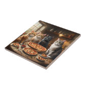 猫ピザの夜 タイル (側面)