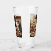 猫ピザの夜 タンブラーグラス (左)