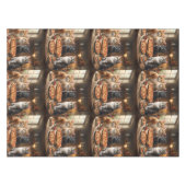 猫ピザの夜 テーブルクロス (正面(横))