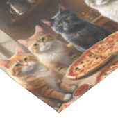 猫ピザの夜 テーブルクロス (アングル)