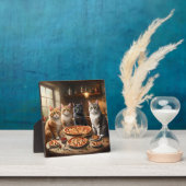 猫ピザの夜 フォトプラーク (インサイチュ)