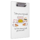 猫ピザ引用文 クリップボード (右)