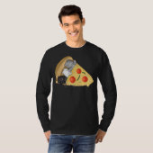 猫ピザ Tシャツ (正面フル)
