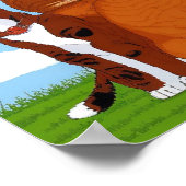 猫ファミリーユニークイラストレーションアートダウンロードポスター ポスター (角)