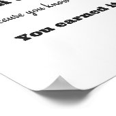 猫ファミリー愛のポスター白と黒のマット ポスター (角)