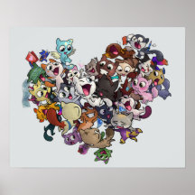 猫ファンのポスター