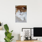 猫ファンシー子猫 ポスター (ホームオフィス)