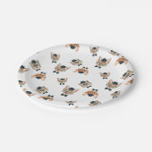 猫ファンシーI ペーパープレート (アングル)