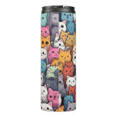 猫ファンタジー：かわいいアニメ猫ガロール タンブラー (裏面)