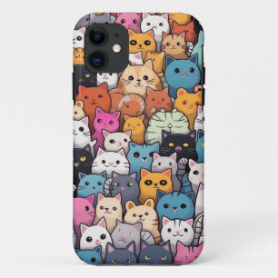 猫ファンタジー:かわいいアニメ猫ガロール iPhone 11 ケース