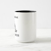 猫フェミニスト コーヒー好きな友達 母 仕事仲間のギフト マグカップ (中央)