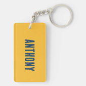 猫フォトグラファーのヴィンテージセーター予測できな キーホルダー (裏面)