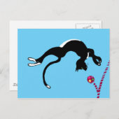 猫フリップ ポストカード (正面/裏面)