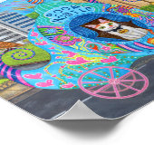 猫ブックモバイルライブラリギニアピグポニーフクロウマウス ポスター (角)