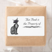 猫ブックラベル ラベル (インサイチュ)