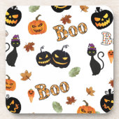 猫ブハロウィーン コースター (正面)