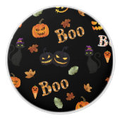 猫ブハロウィーン セラミックノブ (正面)